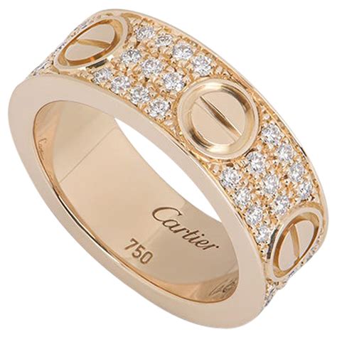 cartier wedding ring diamond|cartier ring with diamond price.